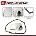 thumbnail image 4 of Kit de junta de filtro de transmisión Unique Bargains 1 Set para Nissan Kicks 2018-2024 Kit de filtro de transmisión automática No.3172850X0A tono plateado metal goma, 4 of 7