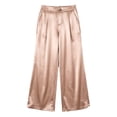 thumbnail image 6 of cfhntfmh Satin Pants for Women Wide Leg Dress Pants with Pockets Casual Loose Work Trousers Soft Fashion Outfits, 6 of 6