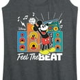 thumbnail image 3 of Disney - Mickey Feel The Beat - Women's Racerback Tank Top, 3 of 5