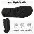 thumbnail image 5 of LongBay Men's Diabetic Slippers Wide Adjustable House Shoes for Swollen Feet Non-Binding Indoor/Outdoor Comfort, 5 of 7