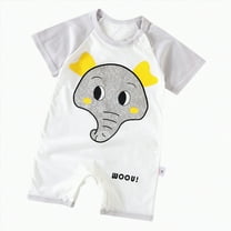 KPOPLK Baby Boy Girl Football Clothes Long Sleeve Crewneck Romper Chiefs Jumpsuit Fall One Piece Outfit(Gray,0-6 Months)