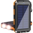 thumbnail image 1 of Cargador solar YELOMIN 38800 mAh Banco de energía portátil a prueba de agua, 1 of 8