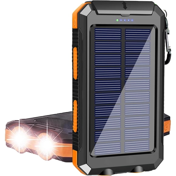 Power Bank YELOMIN de 38800mAh Cargador Solar Portátil Impermeable