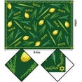 thumbnail image 5 of Sukkah Sukkot Tablecloth Jewish Holiday Party Decoration Etrog Lulav Hadass Aravah Decor Supply Rectangular Kitchen Dining Room Home Table Cover (60" x 84"), 5 of 5