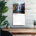 thumbnail image 5 of Waterfalls 2026 12x24" (Hanging) Square Wall Calendar | Plastic-Free | BrownTrout, 5 of 9