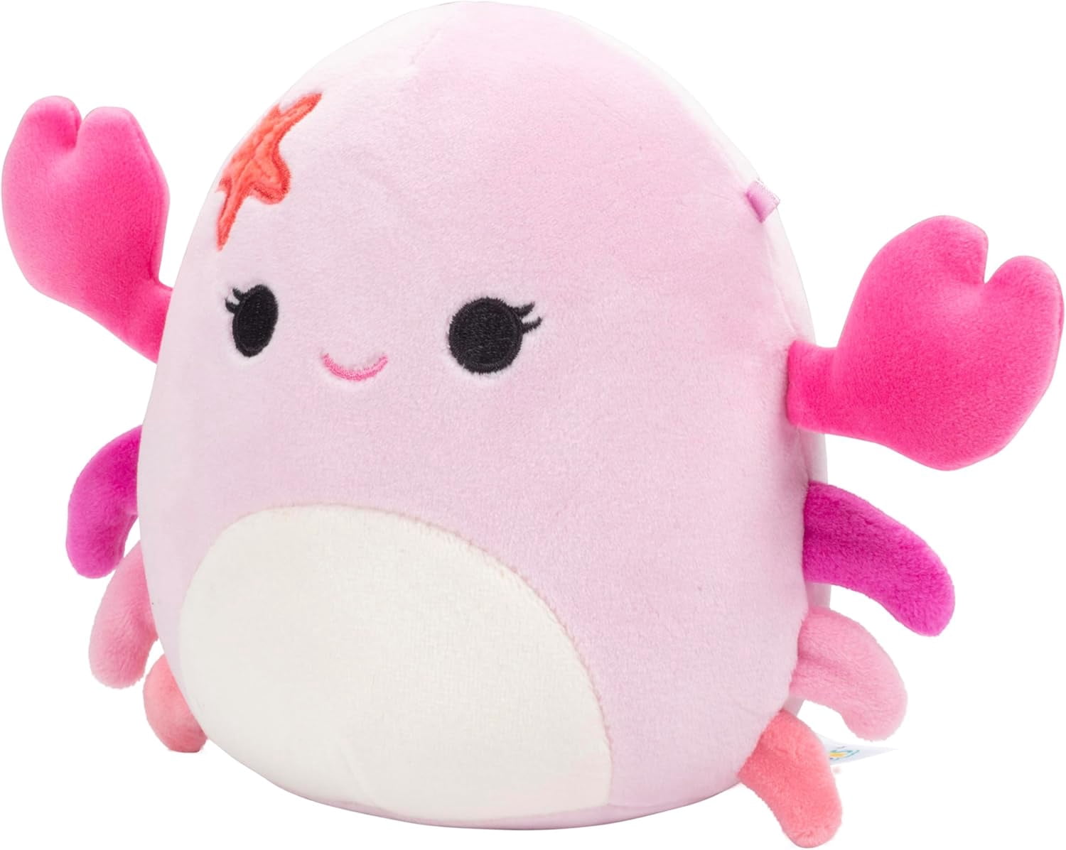 Squishmallows Original 5-Inch Cailey The Crab - Official Jazwares Little Plush - Collectible Soft & Squishy Mini Stuffed Animal Toy - Add to Your Squad - Gift for Kids, Girls & Boys
