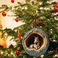 thumbnail image 4 of chaungfeng Animal Christmas Ornament, Forest Animal Christmas Decorations for Tree, 2D Acrylic Hanging Ornament, for Animal Lovers Gift (Horse), 4 of 7