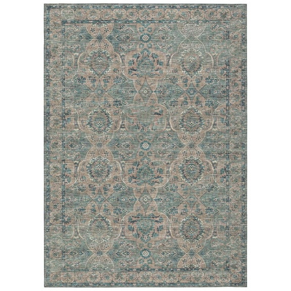 Dalyn Marbella Area Rug MB5 Mb5 Mineral Blue Mineral Blue 5' x 7' 6" Rectangle