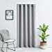 thumbnail image 3 of WPKIRA Window Treatments Door Curtain Solid Color Curtain Window Panel Room Divider W39 by L78 Inch 1 Panel Light Grey, 3 of 5