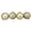 Gold, variant on 4ct Red Shatterproof 4-Finish Christmas Ball Ornaments 6" (150mm)