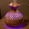 thumbnail image 4 of Wood Grain Humidifier Airs Purifier Combines aromatherapy-benefits with efficient humidification. Peaceful living room, 4 of 5