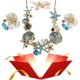 thumbnail image 1 of Collar de perlas de estrella de mar de concha, collar de perlas de estrella de mar boho, collar con colgante de océano, regalo de joyería para mujeres (azul-A), 1 of 6