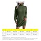 thumbnail image 5 of Otoño Invierno Mujer Cuello alto Manga larga Jersey de punto Suéter Bodycon Mini vestido para citas Trabajo todos los días, 5 of 6