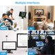 thumbnail image 3 of Monitor de Seguridad AISHICHEN 7 Pulgadas 1024x600 HDMI con Control Remoto y Altavoces Integrados pa, 3 of 7
