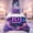 Purple D, variant on Feelyou Galaxy Neon Alphabet C Full Size Comforter Sets for Kids, Starry Monogram Bedding Comforter Set, Purple Blue, Colorful Star Reversible, 3 Pieces, 1 Comforter and 2 Pillowcases