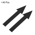 thumbnail image 3 of Unique Bargains Directional Arrow Sticker Self Adhesive Floor Decal Wall Sign Black 40 Pack, 3 of 6