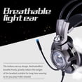thumbnail image 2 of Matsuzay Auriculares con cable Somic, 7,1 canales, iluminación LED ergonómica, vibración, barra de red de oficina, auriculares para Juegos de teclado y mouse para computadora, 2 of 6