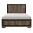 thumbnail image 3 of Lexicon Ellendale Queen Bed in 2-Tone Finish (Rustic Mahogany and Dark Ebony), 3 of 5