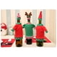 thumbnail image 5 of Suéter De 3 Uds., Funda Navideña Para Botella De Vino, Suéter Hecho A Mano, Bolsas Para Botellas De Vino Para Decoraciones Navideñas, Regalos De Vacaciones Noticed HA029668-00, 5 of 6