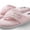 Pink1, variant on Sumaclife Women'S Luxurious Soft Plush Thong Slippers With No-Slip Rubber Sole