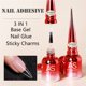 thumbnail image 1 of AS 15ML puntas de uñas pegamento Gel para puntas de uñas postizas extensión rápida función 3 en 1 uñas arte esmalte de Gel transparente Soak Off Gel UV, 1 of 5