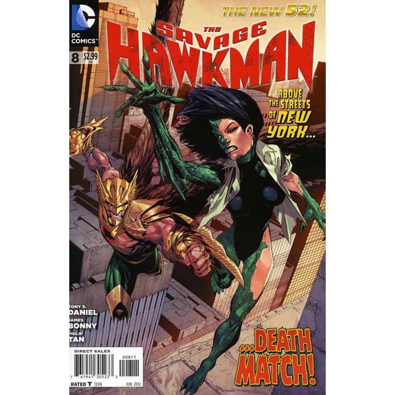 Savage Hawkman, The #8 VF ; DC Comic Book