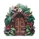 thumbnail image 1 of Jardín de resina en miniatura, decoración floral para exteriores, para patio, para mamá, kit de jardín, puerta y ventana para árboles, decoración de tocones de árboles., 1 of 6