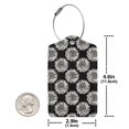 thumbnail image 4 of Cauagu White Sunflowers Print Luggage Tags,Leather Luggage Tags for Suitcases Personalized Travel Tag Privacy Protection Bag Tags Travel Essentials-2 PCS, 4 of 5