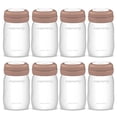 thumbnail image 1 of Biberones Maymom para almacenamiento de leche materna, cuello ancho de 160 ml, paquete de 8, 1 of 9