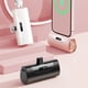 thumbnail image 4 of sweethay Cargador portátil de compatibilidad universal para teléfono celular Banco de energía portátil para teléfono celular Powerbank Teléfono y Comunicación rosa adaptador, 4 of 6