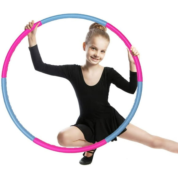 Hula Hoops for Children Fitness Hula Hoop Detachable Hula Hoop for Home Outdoor School Party Dance 1pcs