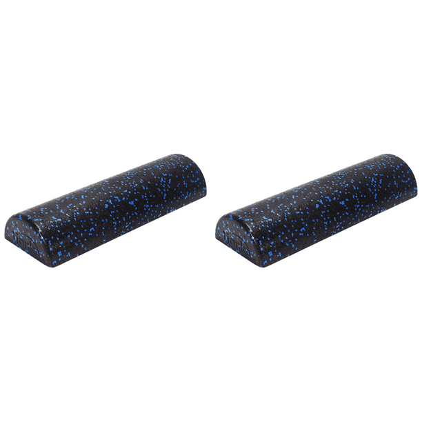 Herramienta Relajación Muscular Bloque Rodillos Columna Yoga Semicircular (45 CM)
