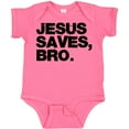 thumbnail image 3 of Inktastic Jesus Saves, Bro. Boys or Girls Baby Bodysuit, 3 of 5