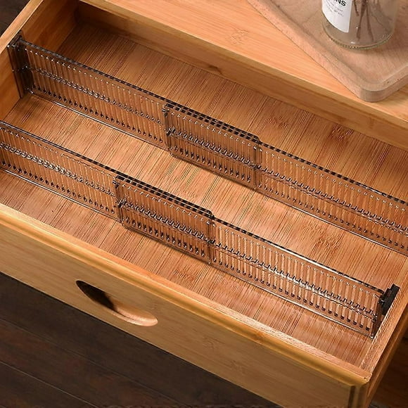 Plastic Adjustable Deep in Drawer Dividers