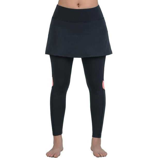 Legging Jupe pour Femmes Legging de Yoga avec Jupes Leggings de Tennis pour Femmes avec Poches Walmart