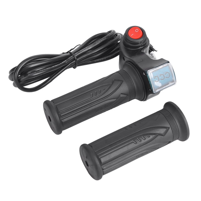 E-Bike Voltage Display, Easy To Install E-Bike Thumb Throttle Display, High Reliability For Bicycle Modification E-Bike Battery Display