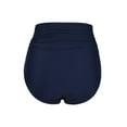 thumbnail image 4 of Firpearl Women's Retro High Waisted Bikini Bottoms Ruched Swimsuit Bottom Swim Shorts, 4 of 4