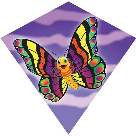 MiniDiamond 18" Butterfly Nylon Kite Wind-N-Sun