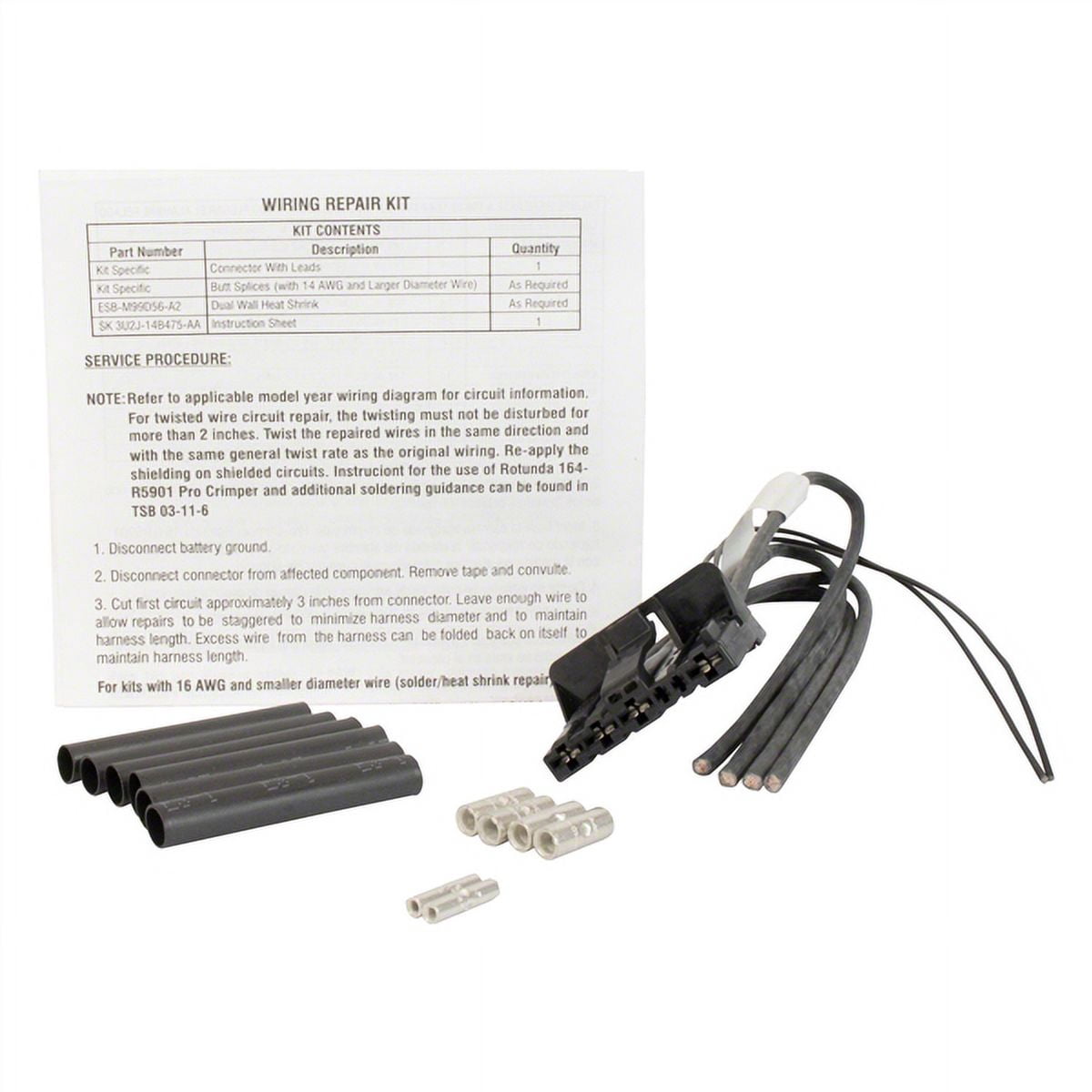 Motorcraft Wpt-1503 Blower Motor Connector Meets OEM specifications For Fits select: 2018-2019 Ford Explorer, 2018-2019 Ford Flex