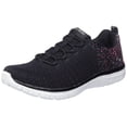 thumbnail image 1 of Zapatilla Skechers Virtue para mujer, espuma viscoelástica 8.5, color negro y rosa, 1 of 8