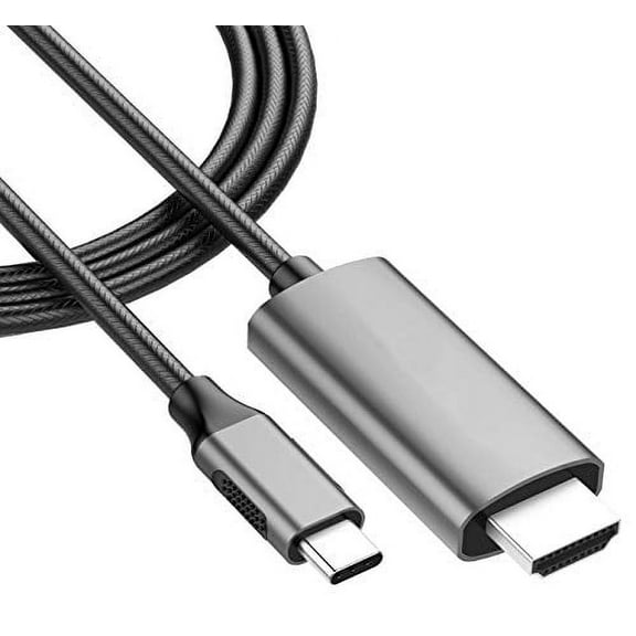 HDMI 4k Adapter Kit Compatible with Google Chromebook/PixelBook Go/Pixel Slate at Digital Full 60Hz with 6 Foot Cable!