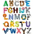 thumbnail image 1 of 26Pcs Magnetic Letters Fridge Magnet Letters Toys Fun Cartoon Animals Magnetic Uppercase Letters Preschool Learning Spelling Games Educational Toy Set for Kids Over 3 Years Old, 1 of 8