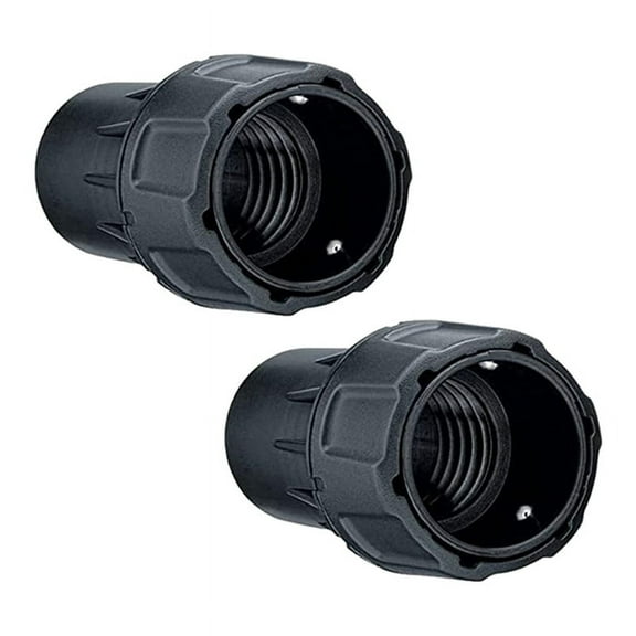 2PCS DWV9000 Universal Quick Multi-Function Connector for Dust Extractors, Vacuum Hose Tools & Shrouds