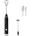 thumbnail image 2 of AquaForge IC Electric milk frother, USB rechargeable milk frother 2 in 1, 2 of 3