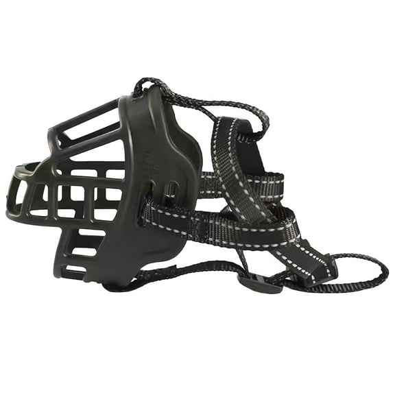 Muzzle Anti-bite Mask Dog Masks Hollow Out Breathable Muzzles for Medium Dogs Large