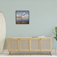 thumbnail image 2 of Stupell Heron Flying Lake Reflection Landscape Painting Black Framed Art Print Wall Art, 2 of 7