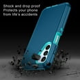 thumbnail image 7 of Petocase for Samsung Galaxy A15 5G Phone Case,Shockproof Dust/Drop Proof 3-Layer Protective Heavy Duty Durable Rugged Hybrid Cover for Galaxy A15 5G,Turquoise, 7 of 7