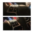 thumbnail image 2 of W204 W212 W218 Car Steering Wheel Control Menu Switch Button Cover Volume for C E A Class W156 W246 ,Silver, 2 of 5