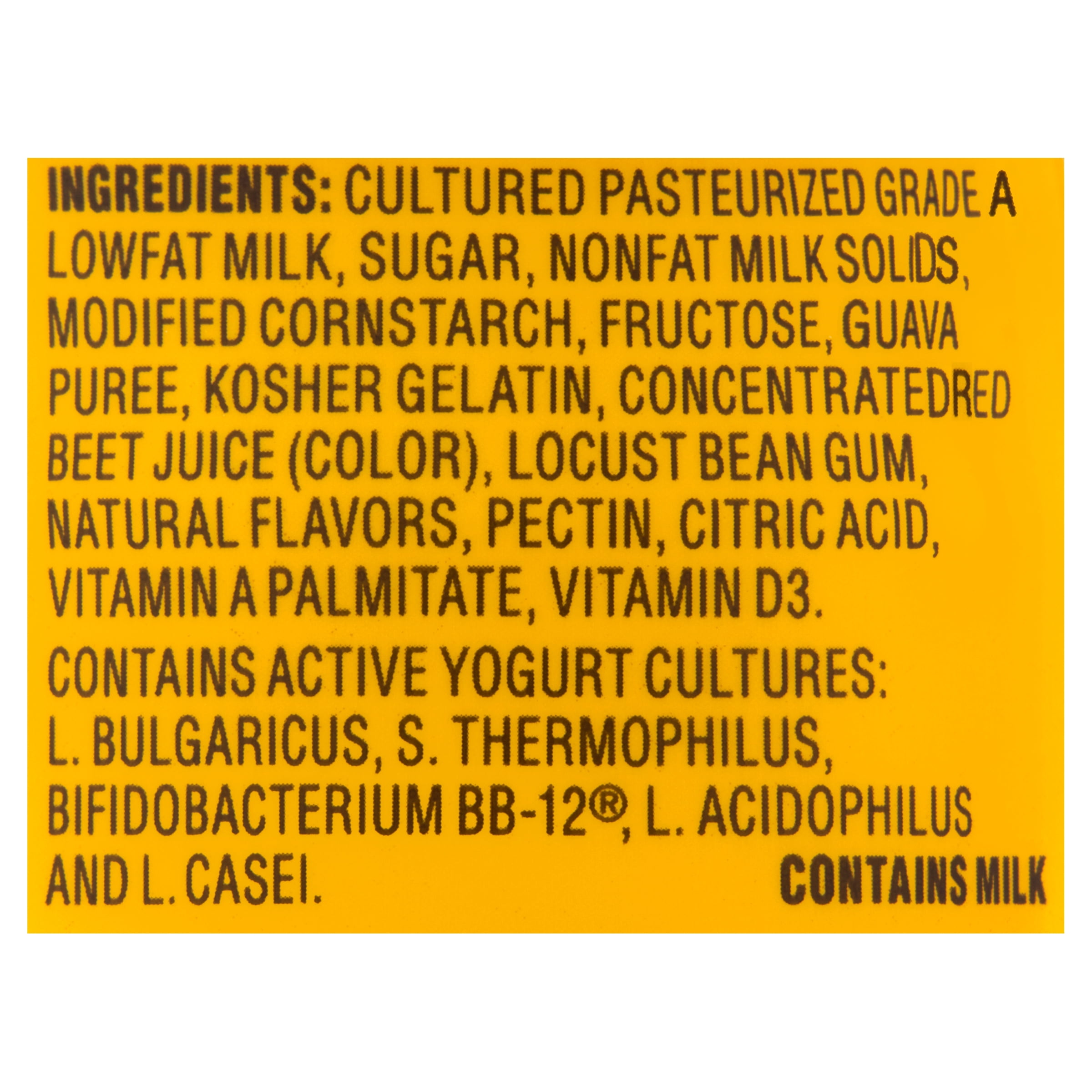 La Yogurt Sabor Latino Probiotic Guava Blended Lowfat Yogurt, 6 oz