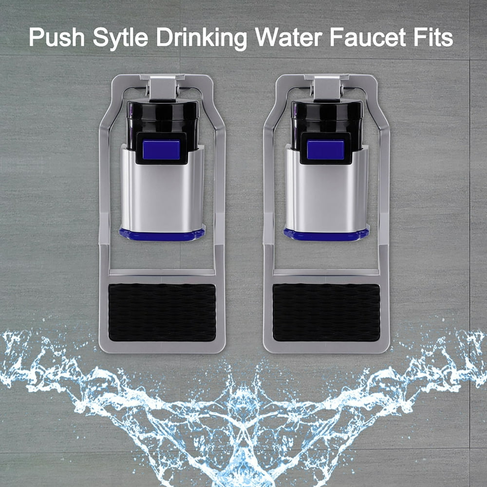 Blue Plastic Water Cooler Faucet Push Type Fit Universal RO System
